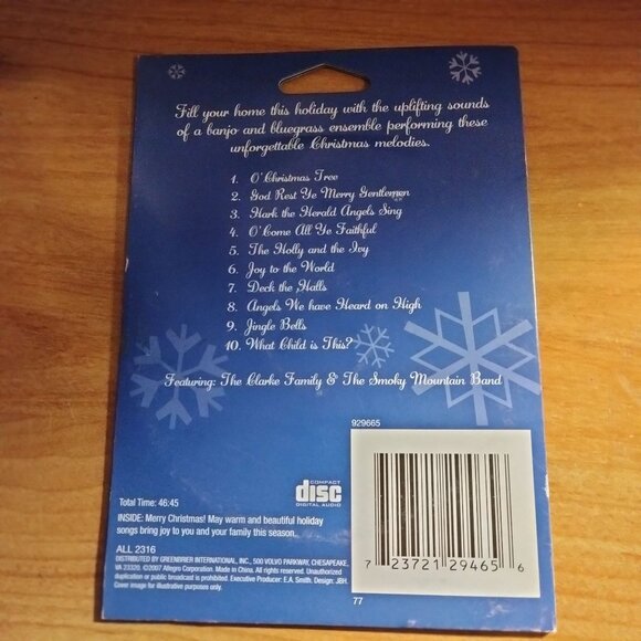 Seasons Greetings A Bluegrass Christmas CD - Picture 6 of 6